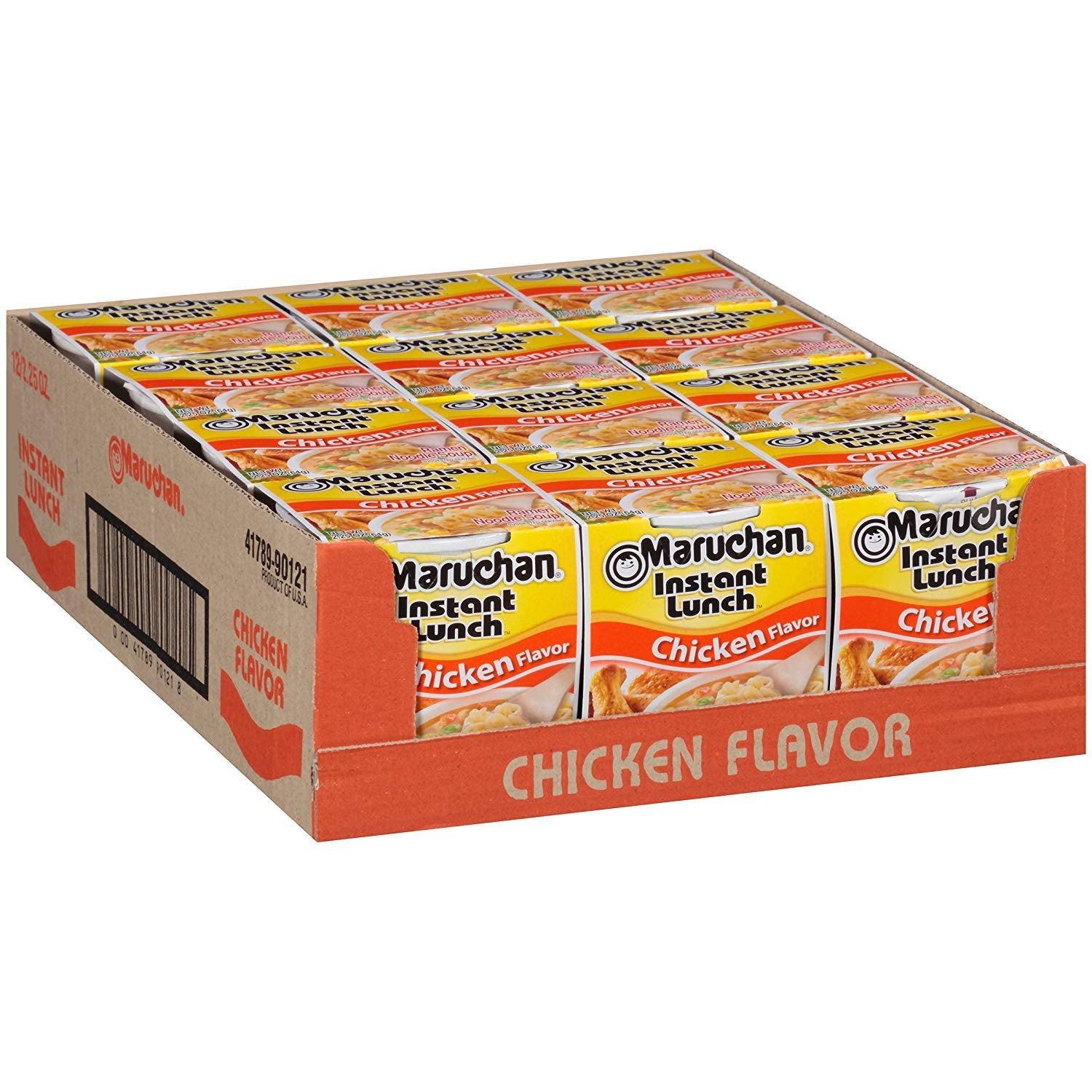 Maruchan Instant Lunch Chicken Flavor 2.25oz (Pack of 12)