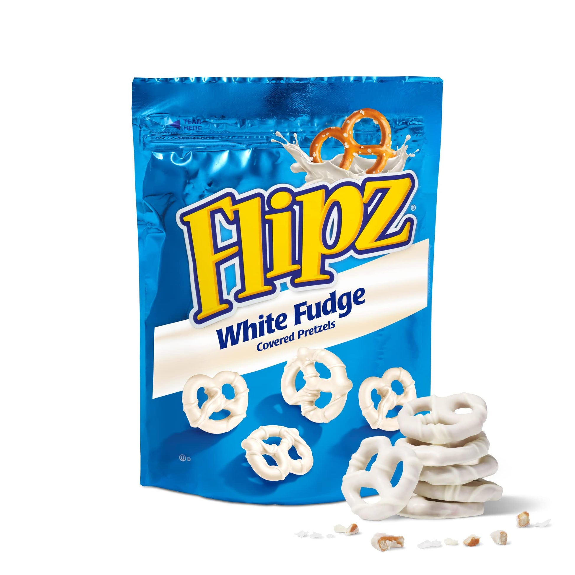 Flipz White Fudge 5oz 6 Count