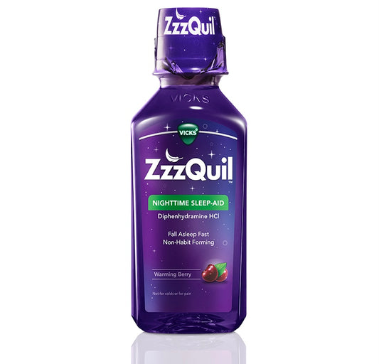 ZzzQuil Warming Berry 4oz 4 Count