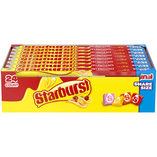 Starburst Original Share Size 3.45oz 24 Count