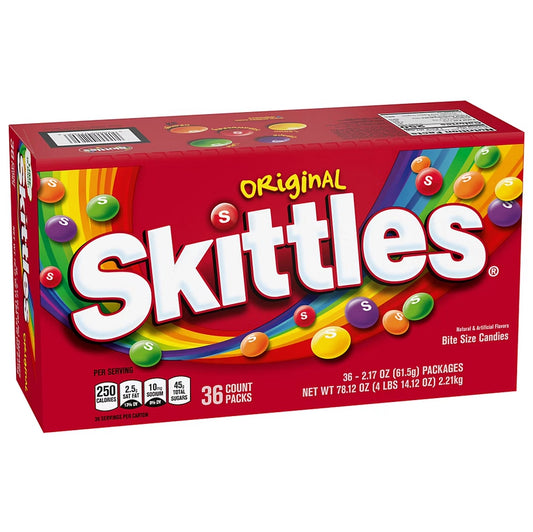 Skittles Original 2.17oz 36 Count