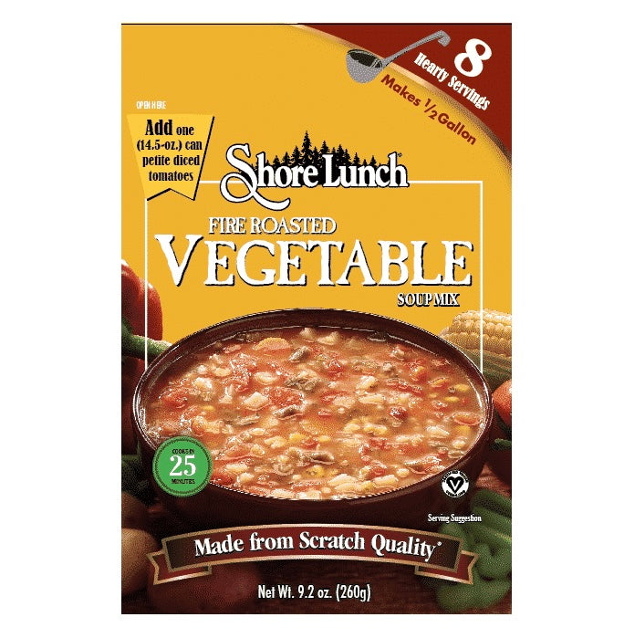 Shore Lunch Fire Roasted Vegetable Soup Mix 9.2oz