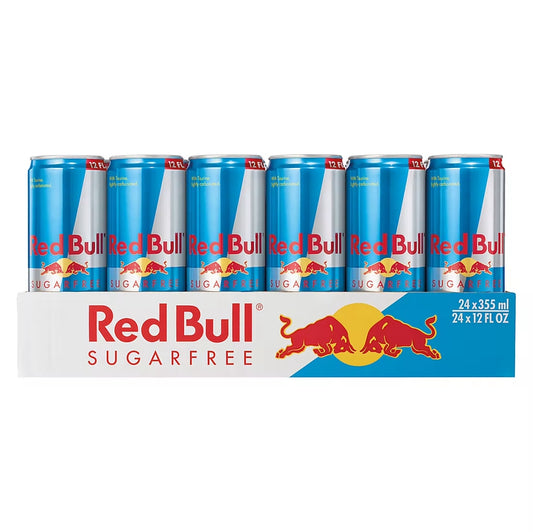 Red Bull Sugar Free 12oz 24 Count