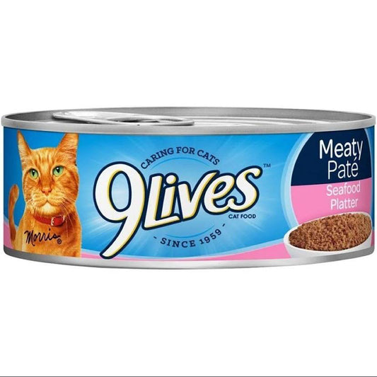 9Lives Cat Food Seafood Platter 5.5oz