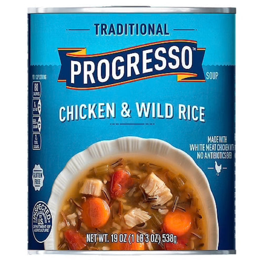 Progresso Traditional Chicken & Wild Rice Soup 19oz