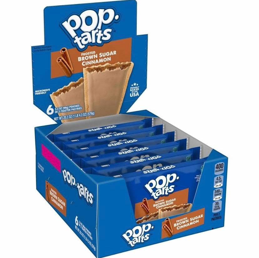 Pop-Tarts Frosted Brown Sugar Cinnamon (Pack of 6)