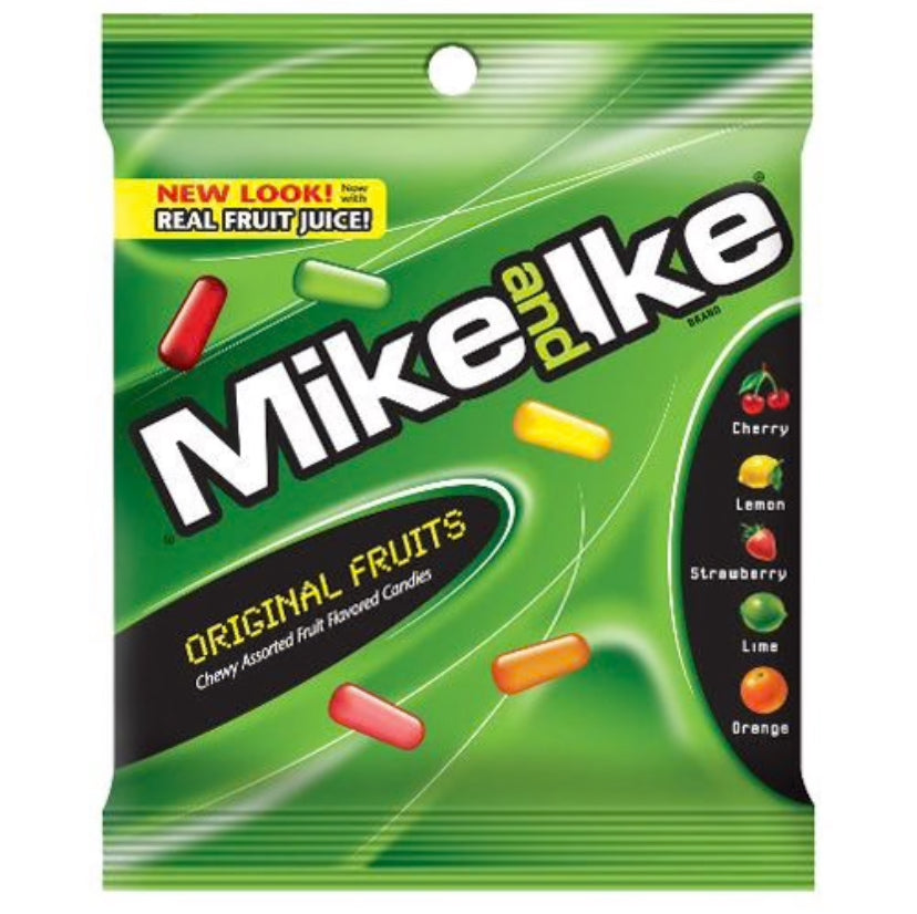 Mike and Ike Original Fruits 5oz 12 Count