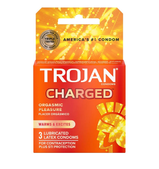 Trojan Charged (Pack of 3)