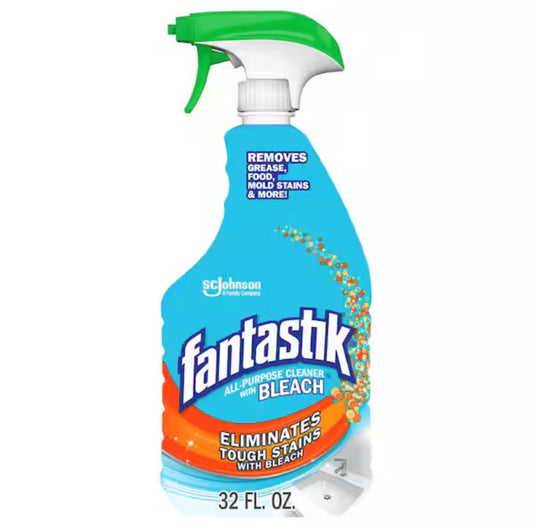 Fantastik All Purpose Cleaner with Bleach 32oz