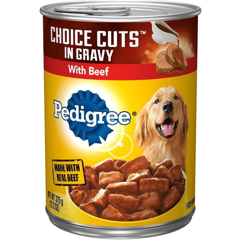 Pedigree Choice Cuts In Gravy With Beef Adult Dog Food 13.2oz