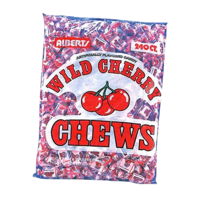 Albert’s Wild Cherry Chews 22.4oz 240 Count