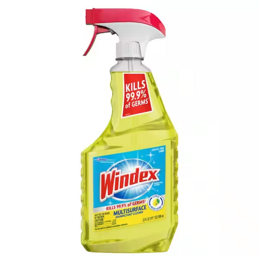 Windex Multi-Surface Disinfectant Cleaner Citrus 23oz