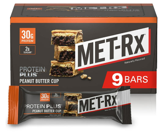 Met-Rx Protein Plus Peanut Butter Cup 3.52oz (Pack of 9)