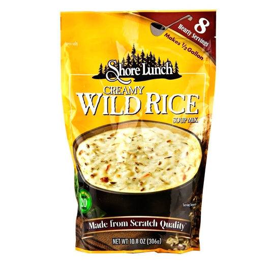 Shore Lunch Creamy Wild Rice Soup Mix 10.8oz