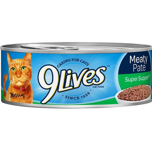 9Lives Cat Food Super Supper 5.5oz