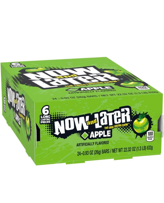 Now and Later Apple 0.93oz (Pack of 24)