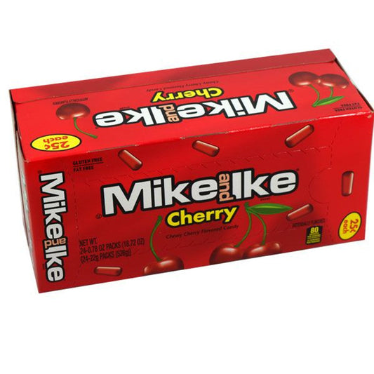 Mike and Ike Cherry 0.78oz (Pack of 24)