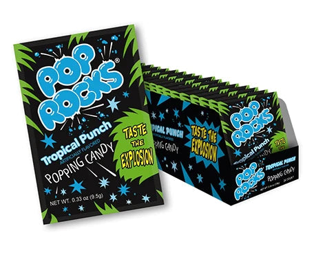 Pop Rocks Tropical Punch 0.33oz (Pack of 24)