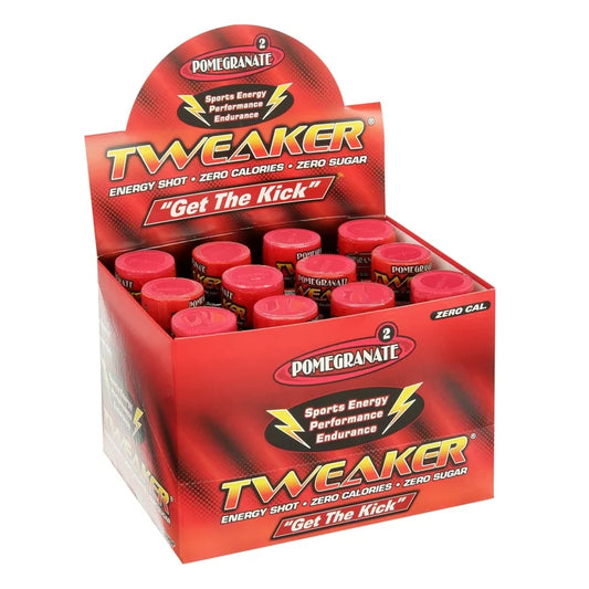 Tweaker Energy Shot Pomegranate 2oz (Pack of 12)