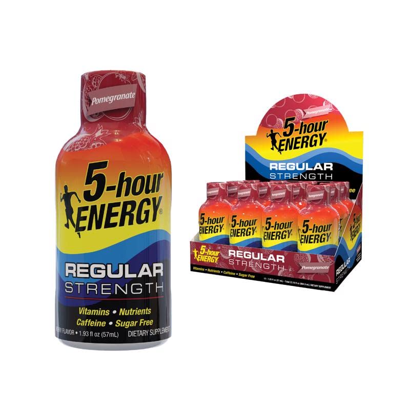 5-Hour Energy Shots Pomegranate 1.93 fl oz (Pack of 12)