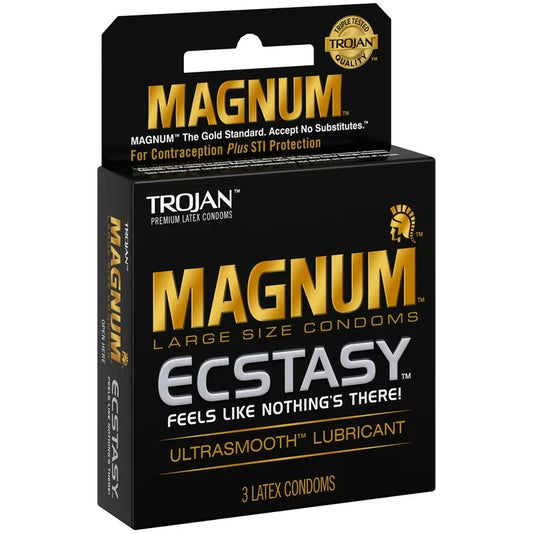 Trojan Magnum Ecstasy (Pack of 3)