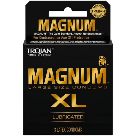Trojan Magnum XL (Pack of 3)
