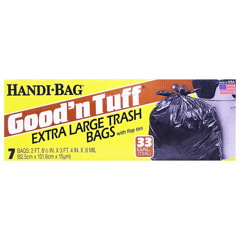 Good’N Tuff XL Trash Bags 33gal (Pack of 7)