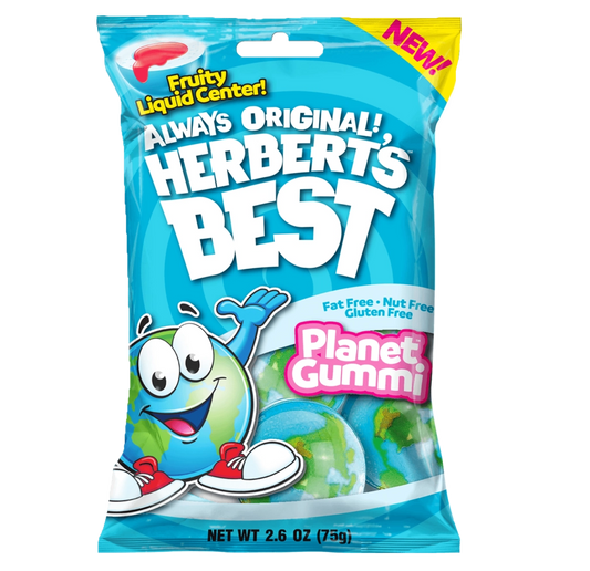 Herbert’s Best Efrutti Planet Gummi 2.6oz