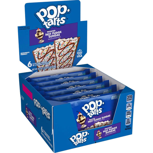 Pop-Tarts Frosted Hot Fudge Sunday (Pack of 6)