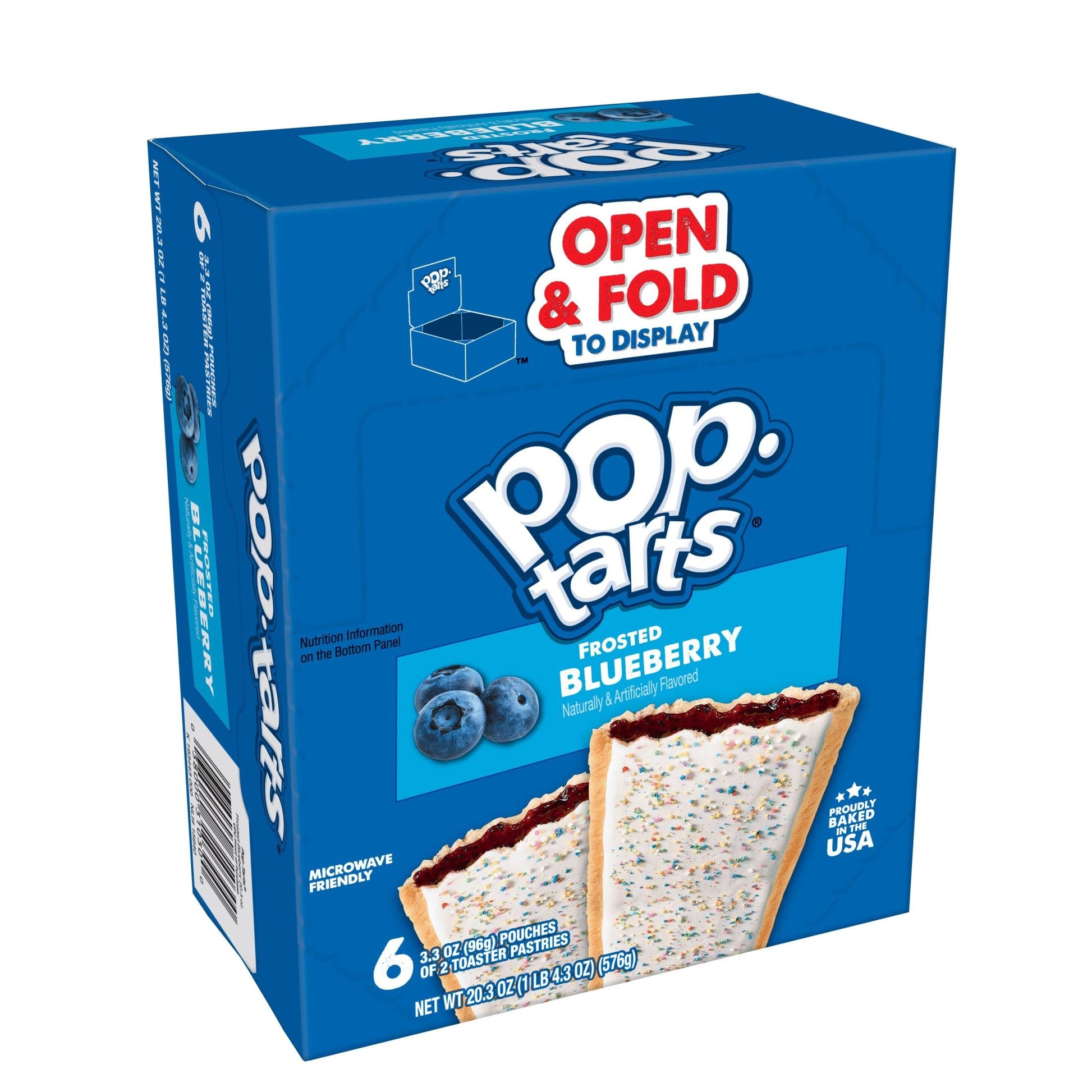 Pop-Tarts Frosted Blueberry (Pack of 6)