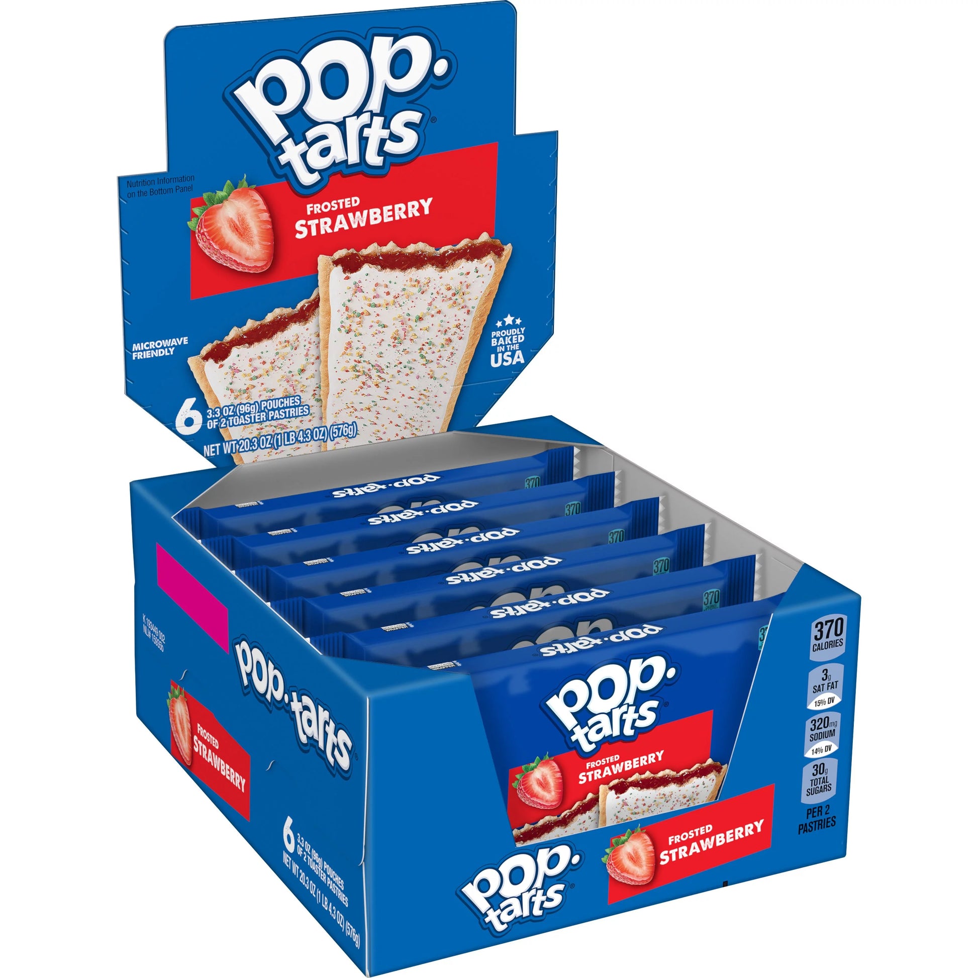 Pop-Tarts Frosted Strawberry (Pack of 6)