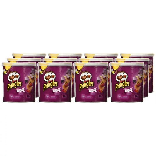 Pringles Grab & Go Stack BBQ Chips 2.5oz (Pack of 12)