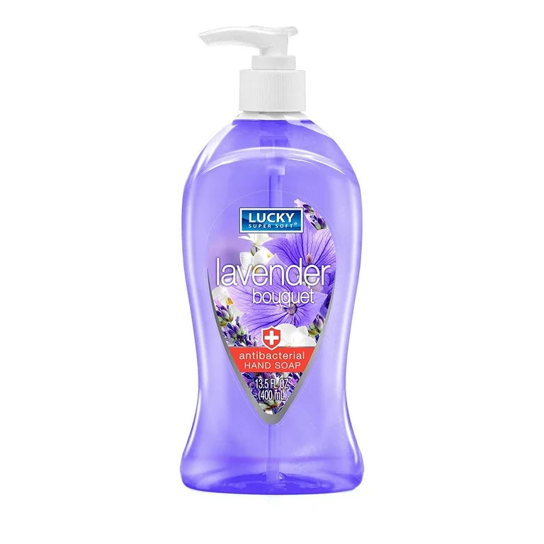 Lucky Super Soft Lavender Bouquet Hand Soap 13.5fl oz