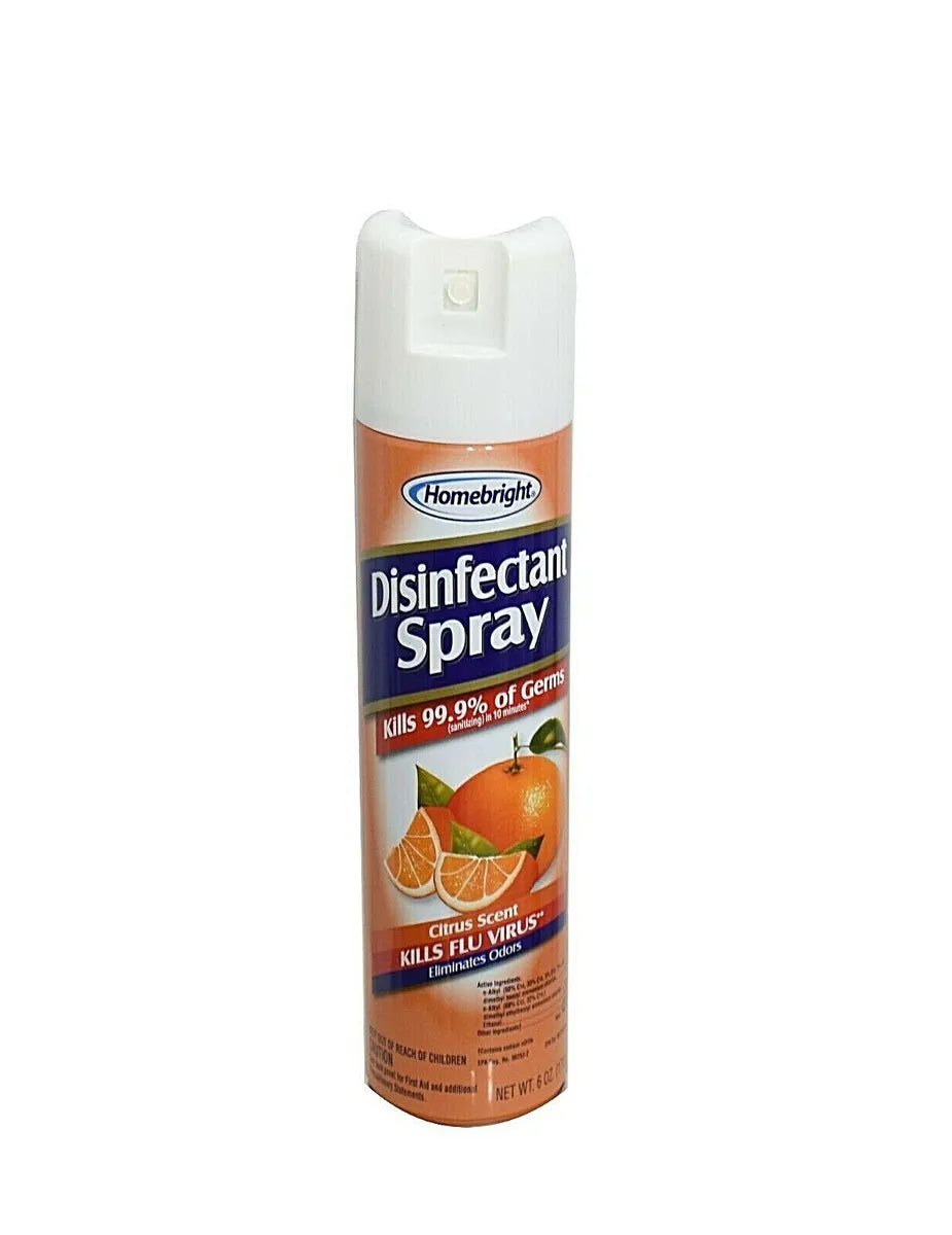 Homebright Disinfectant Spray Citrus Scent 6oz