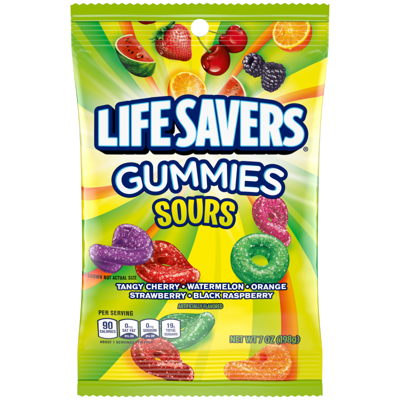 Life Savers Gummies Sours 7oz