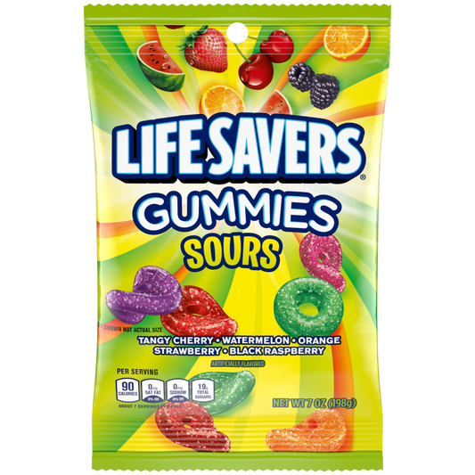 Life Savers Gummies Sours 7oz