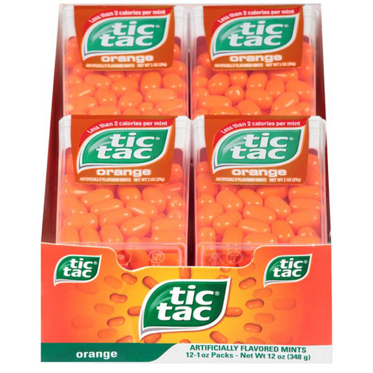 Tic Tac Orange 1oz (Pack of 12)
