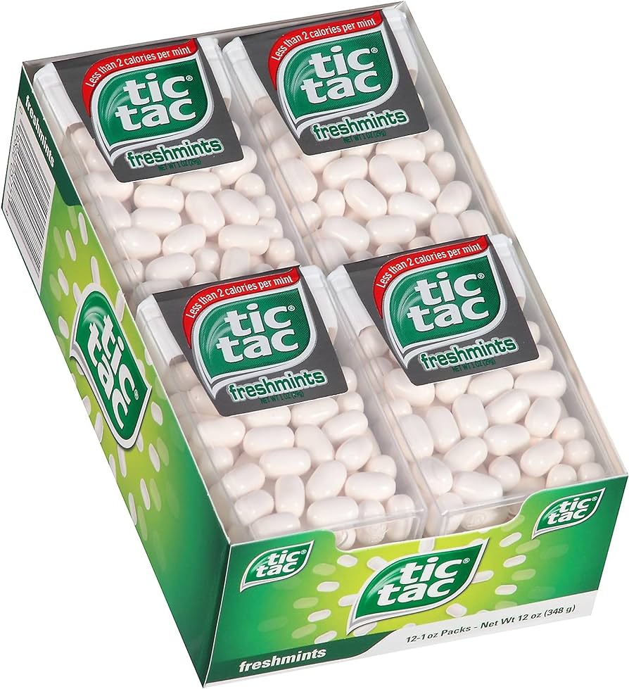 Tic Tac Freshmints 1oz (Pack of 12)