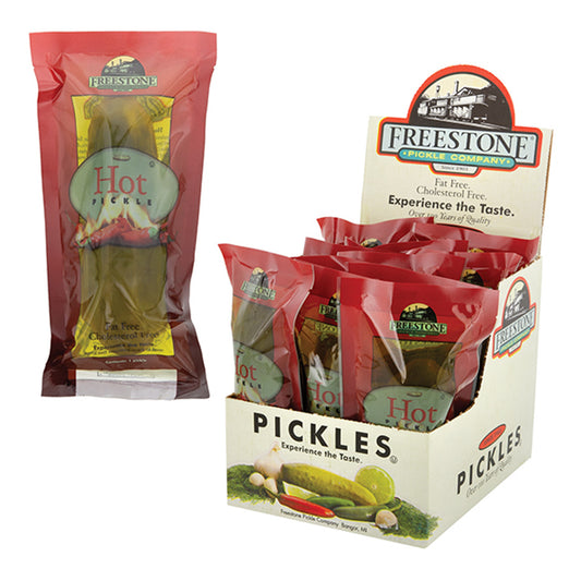 Freestone Jumbo Pickles Hot (Pack of 12)