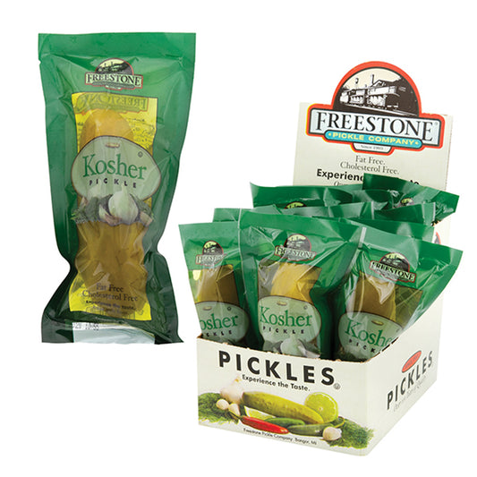 Freestone Jumbo Pickles Kosher (Pack of 12)