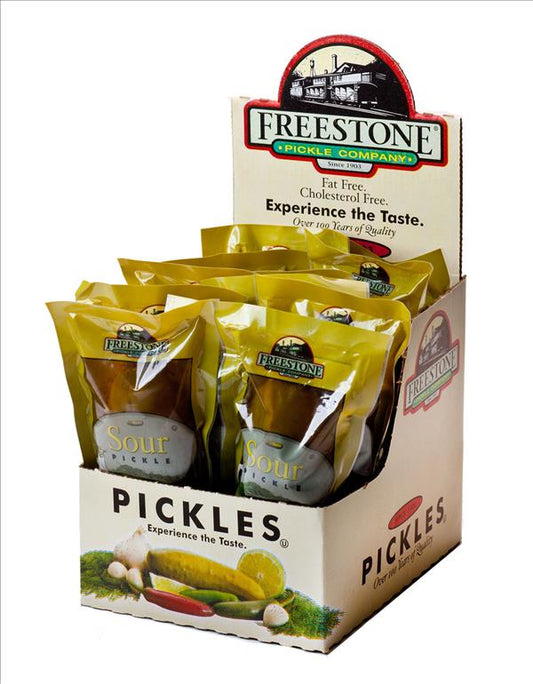 Freestone Jumbo Pickles Sour (Pack of 12)
