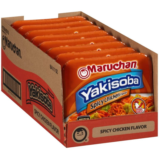 Maruchan Yakisoba Spicy Chicken Flavor 4oz (Pack of 8)
