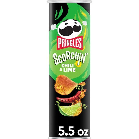 Pringles Scorchin’ Chili & Lime 5.5oz