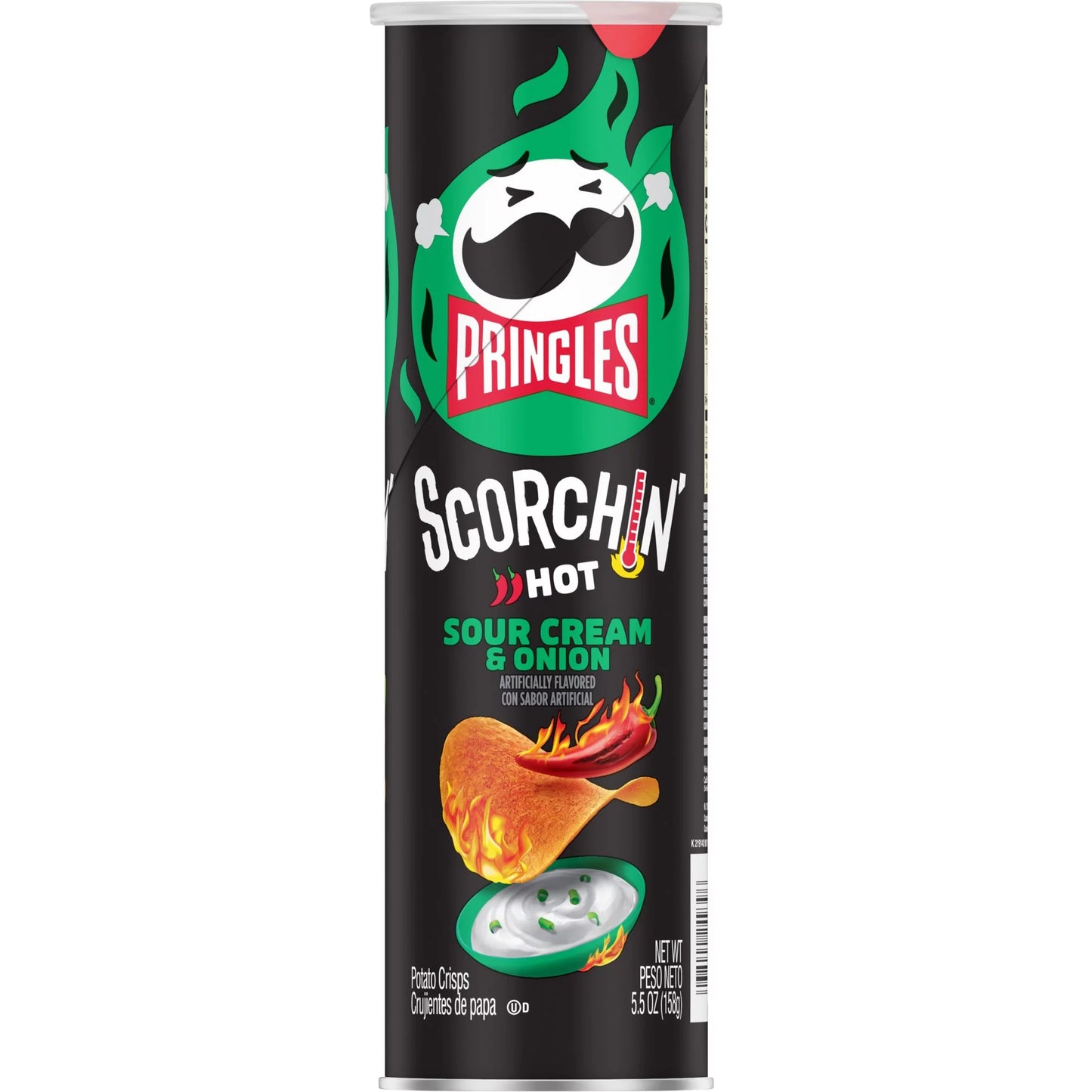 Pringles Scorchin’ Sour Cream & Onion 5.5oz