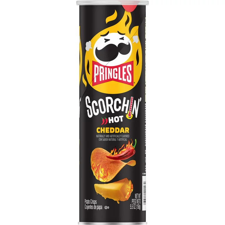 Pringles Scorchin’ Cheddar 5.5oz