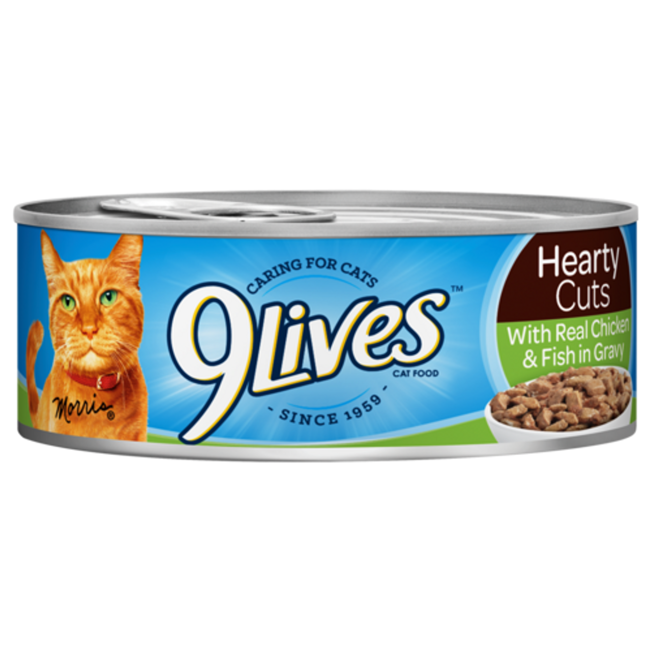 9Lives Cat Food With Real Chicken & Fish in Gravy 5.5oz