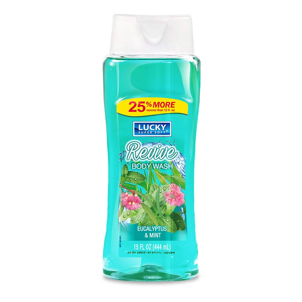 Lucky Super Soft Revive Body Wash Eucalyptus & Mint 15fl oz