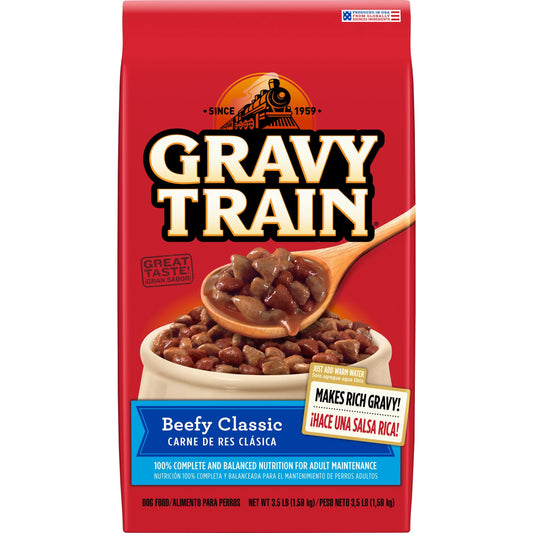 Gravy Train Dog Food Beefy Classic 3.5Ib