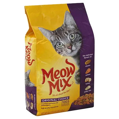 Meow Mix Cat Food Original Choice 3.15Ib
