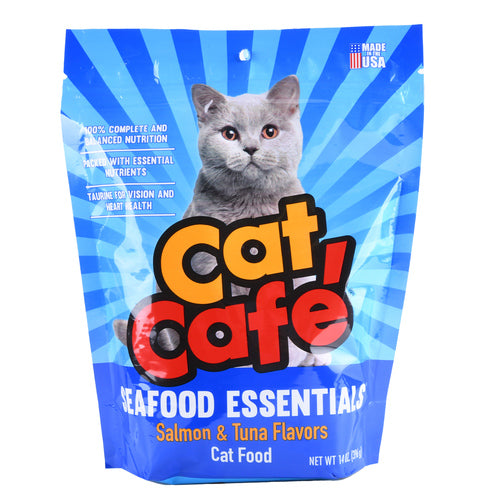 Cat Café Cat Food Seafood Essentials 14oz